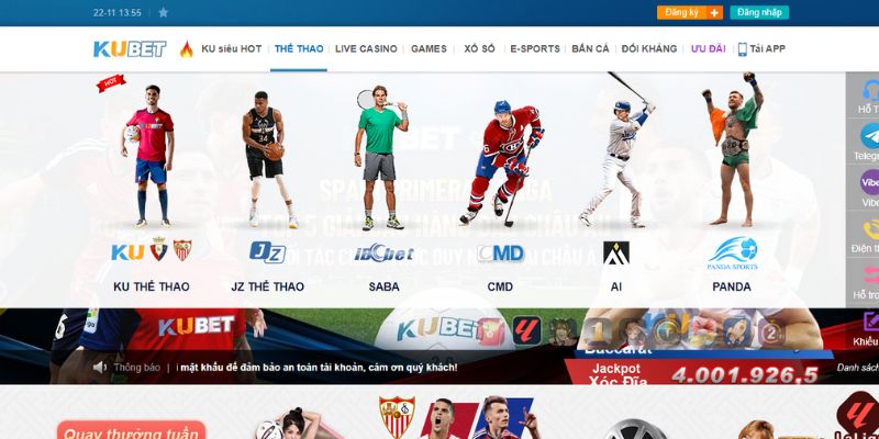 Lý do sảnh cược thể thao được nhiều người đánh giá cao